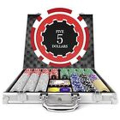 Casino Poker Set with Numbered Chips 500-Piece for Card Board Game, 11.5 Gram