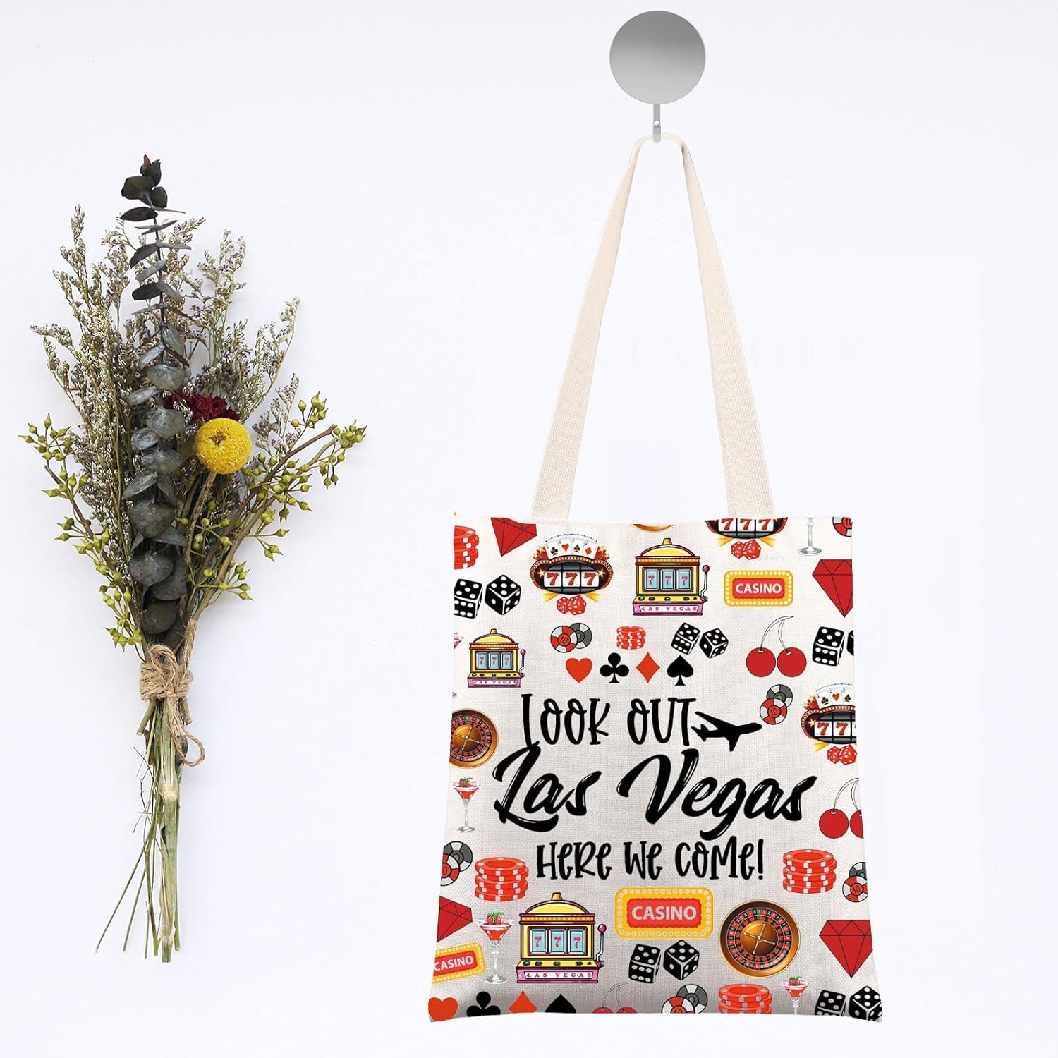 Las Vegas Makeup Bag Las Vegas Gifts for Women Las Vegas Trip Gifts Las Vegas Travel Bag Las Vegas Vocation Gifts (Look Las Vegas TG)