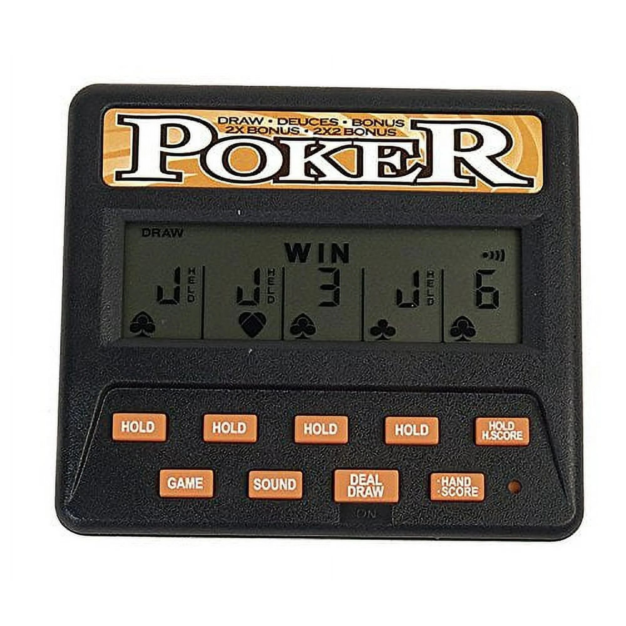 John N. Hansen Classic 5-In-1 Poker Electronic Games