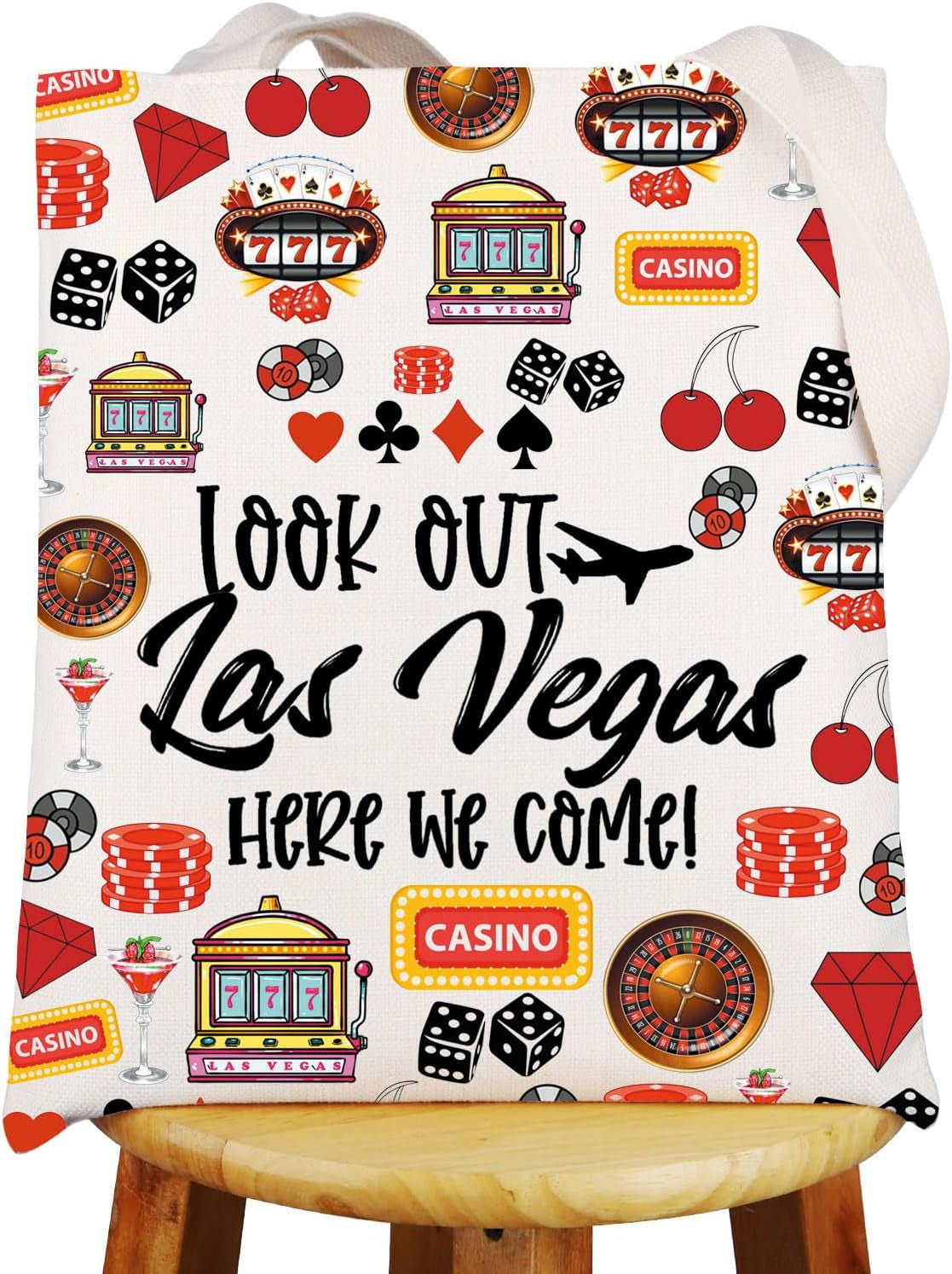 Las Vegas Makeup Bag Las Vegas Gifts for Women Las Vegas Trip Gifts Las Vegas Travel Bag Las Vegas Vocation Gifts (Look Las Vegas TG)