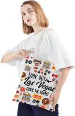 Las Vegas Makeup Bag Las Vegas Gifts for Women Las Vegas Trip Gifts Las Vegas Travel Bag Las Vegas Vocation Gifts (Look Las Vegas TG)