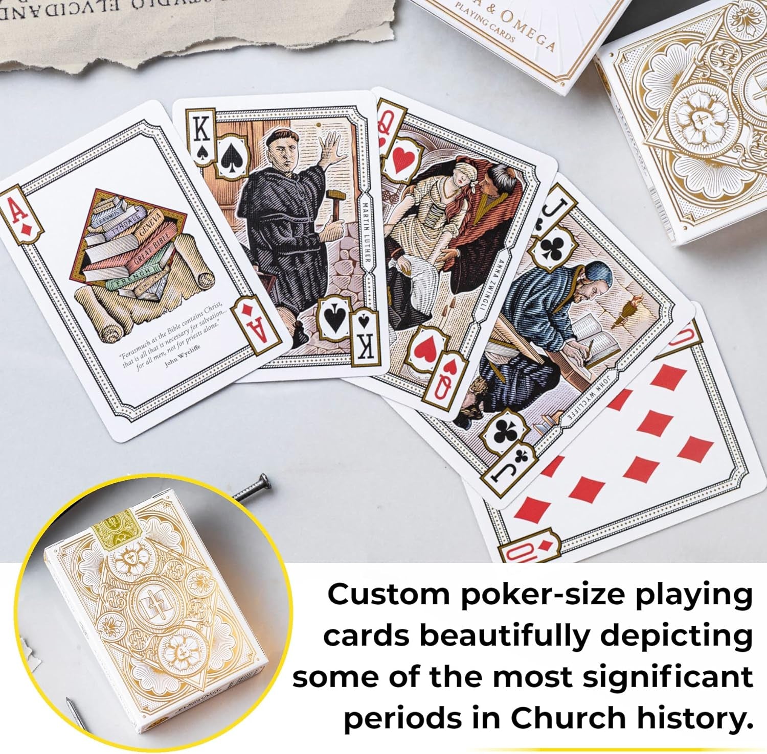 Alpha & Omega Playing Cards (Reformation)