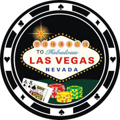 Las Vegas Poker Chip Design Mug 11 Oz (325 Ml) Ceramic Coffee Mug