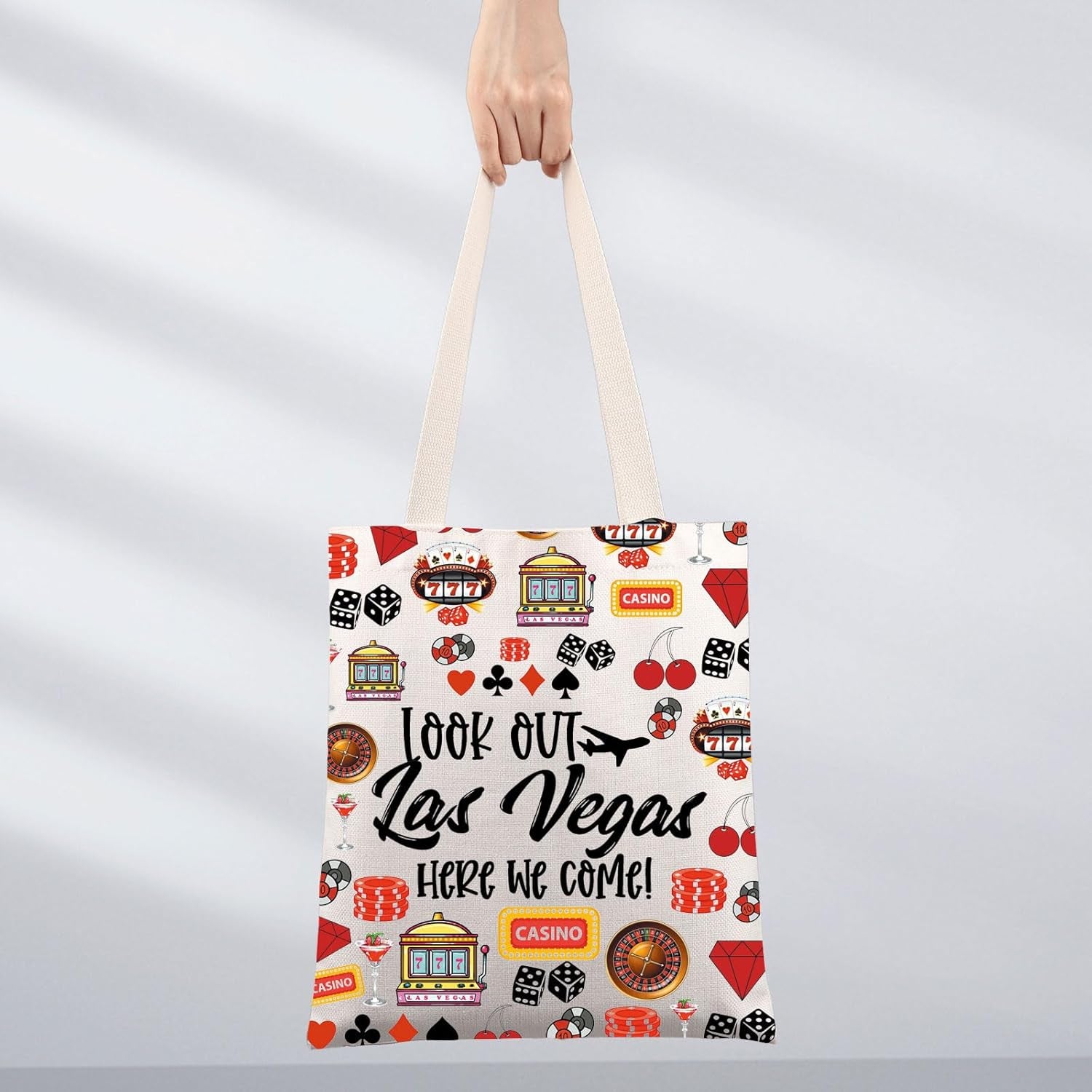 Las Vegas Makeup Bag Las Vegas Gifts for Women Las Vegas Trip Gifts Las Vegas Travel Bag Las Vegas Vocation Gifts (Look Las Vegas TG)