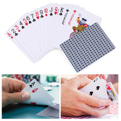 2 Decks Plastic Playing Cards with Plastic Case